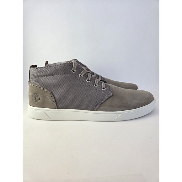 Timberland Davis Square Mens Sneaker Leather Chukka Wheat Nubuck Shoes - Size 9 main image 6